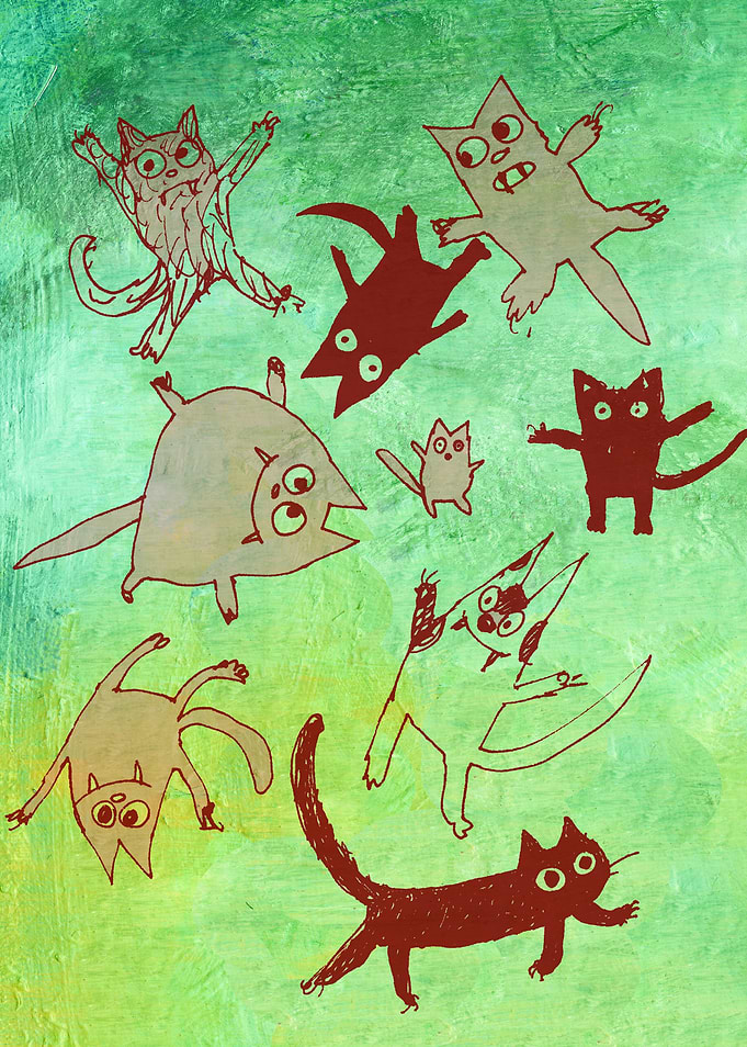 Levitating Kitties