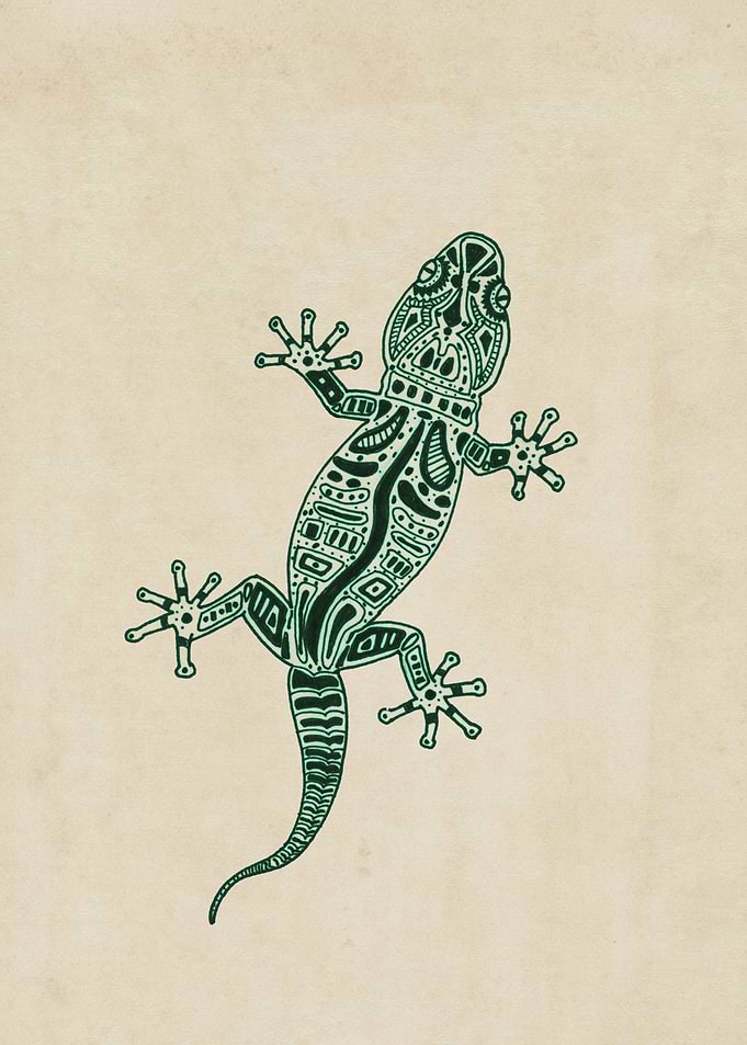 Ornate Lizard.
