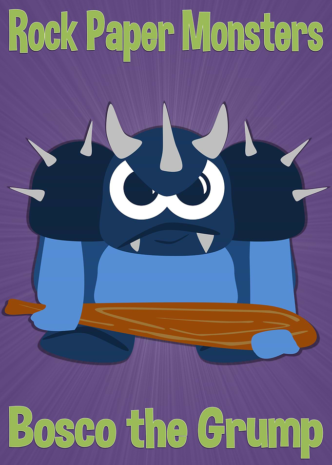 Bosco the Grump. Design by Tim B and Ross H. Illustrate ...