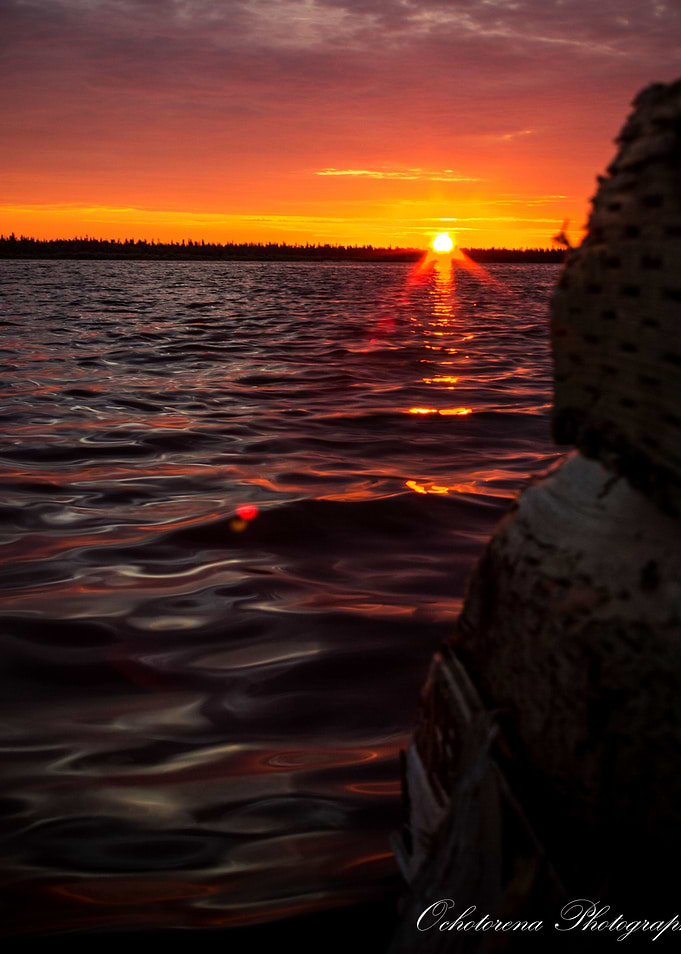 Sunrise by the dock