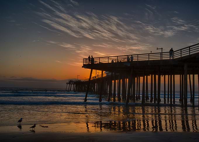 Pismo Pier Sunset