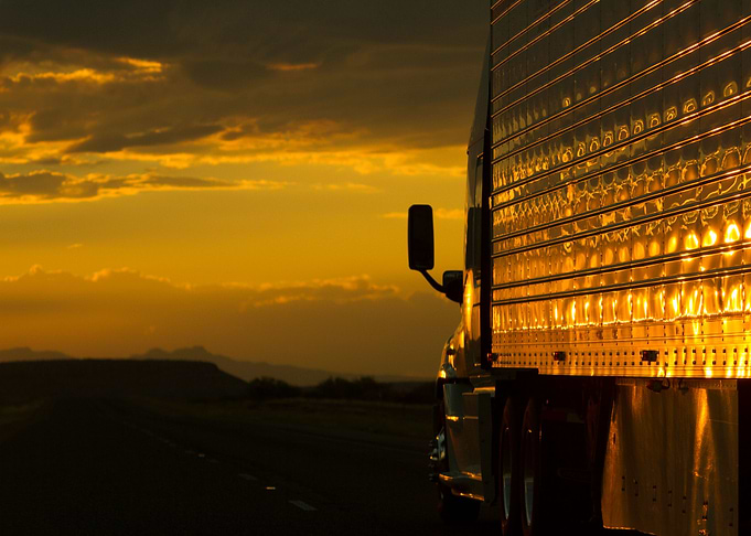 Texas at dusk