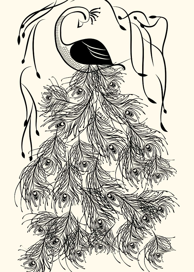 Jungle Peacock