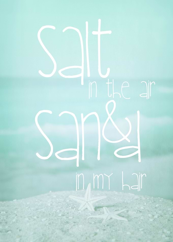SAND IN MY HAIR