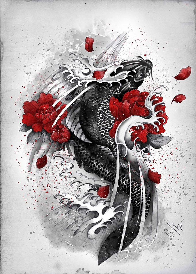 Black Koi