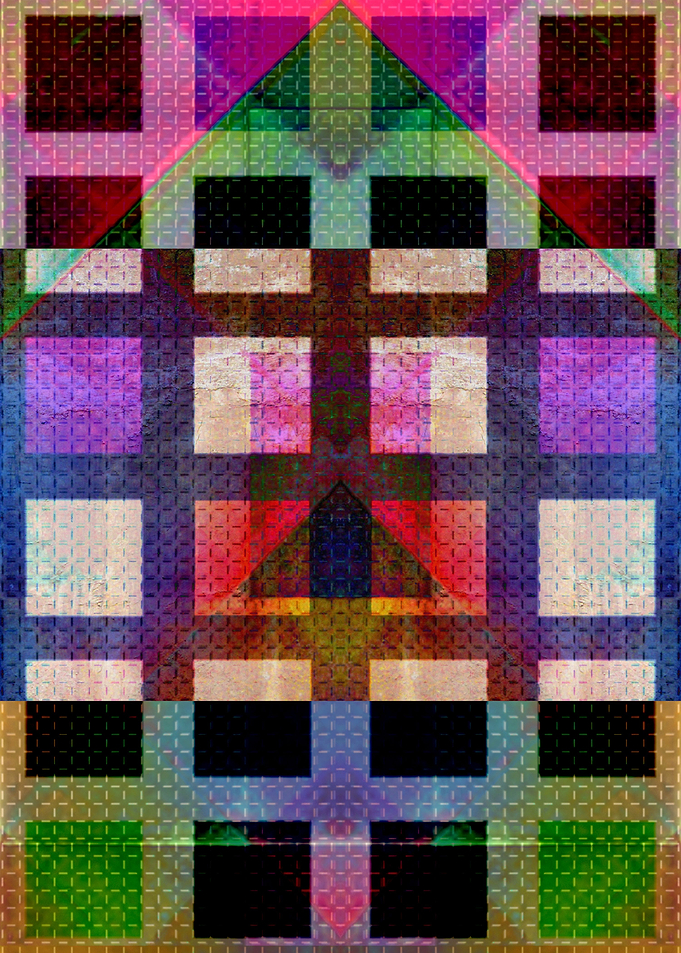 MELANGE OF SQUARES I-v4