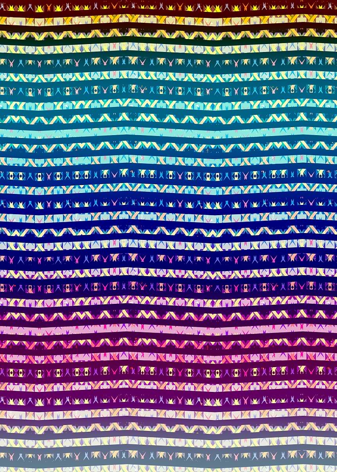 Colorful Geometric Pattern