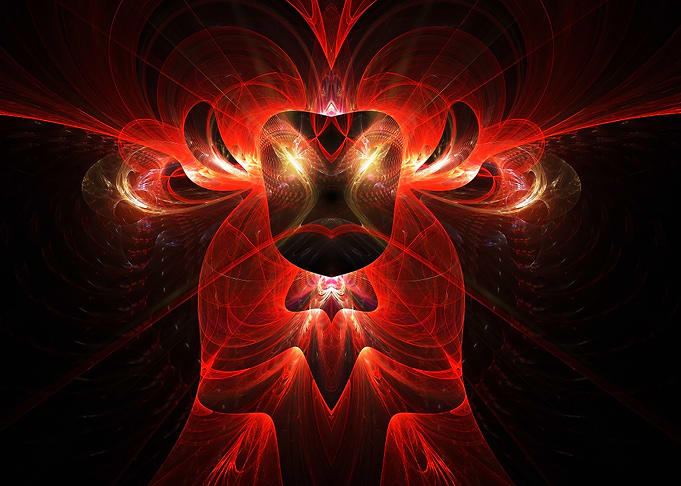 Red fire Bull