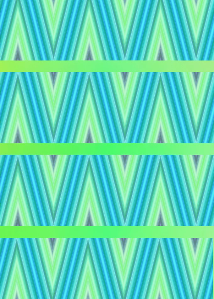 simple zigzag pattern in fresh colors