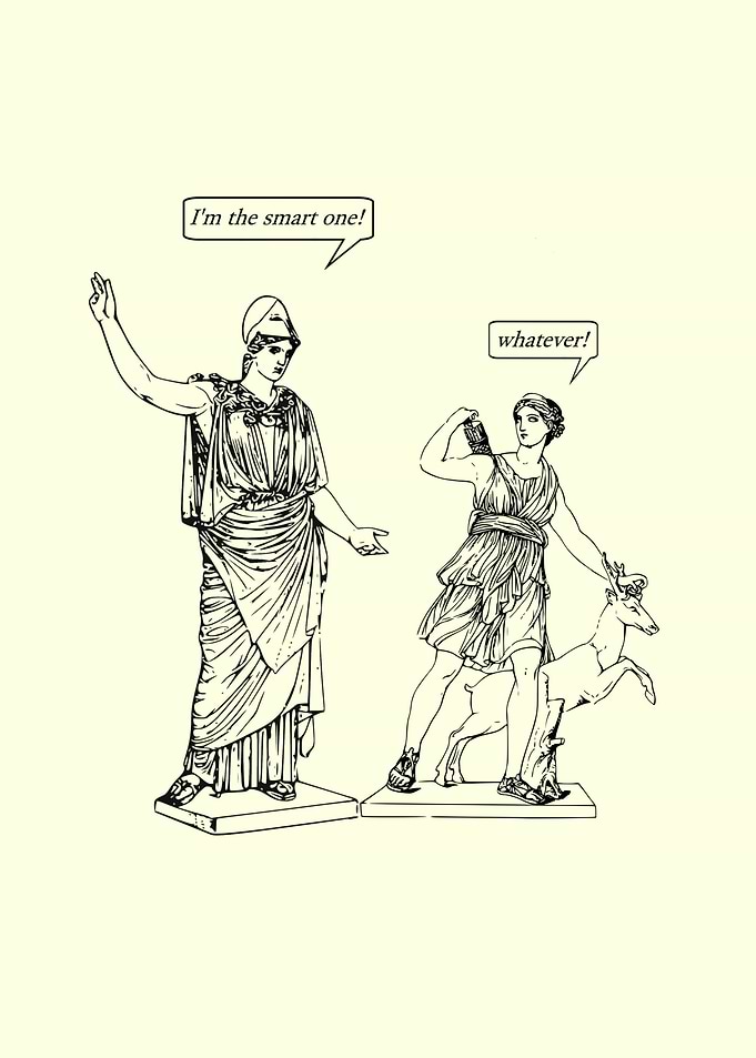 Goddess Status! BY GASPONCE In Greek mythology goddesse ...