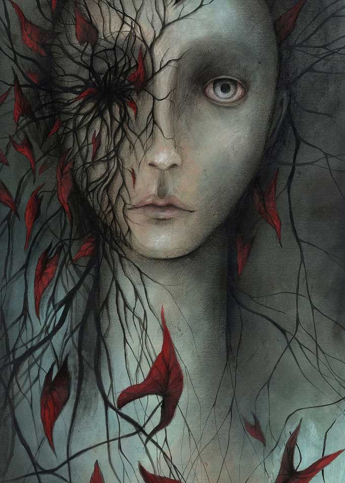 spirit of red leaves