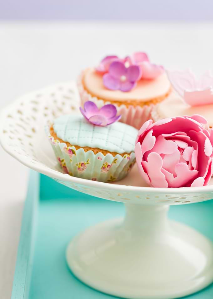 Decorated cupcakes