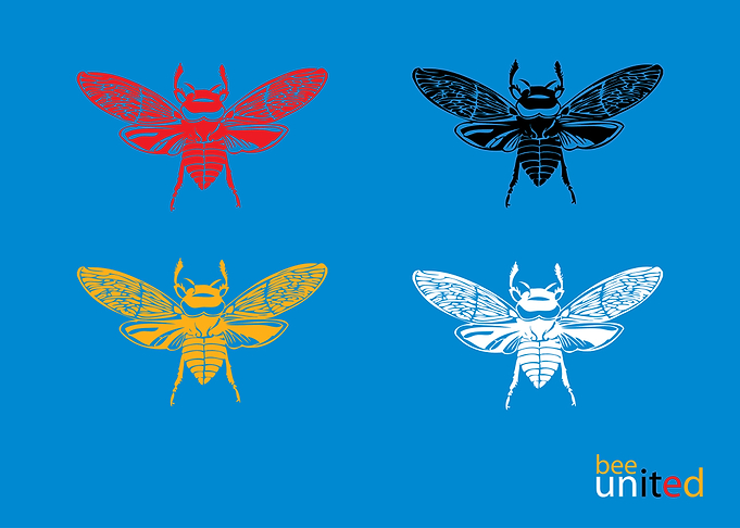 Bee United Poster