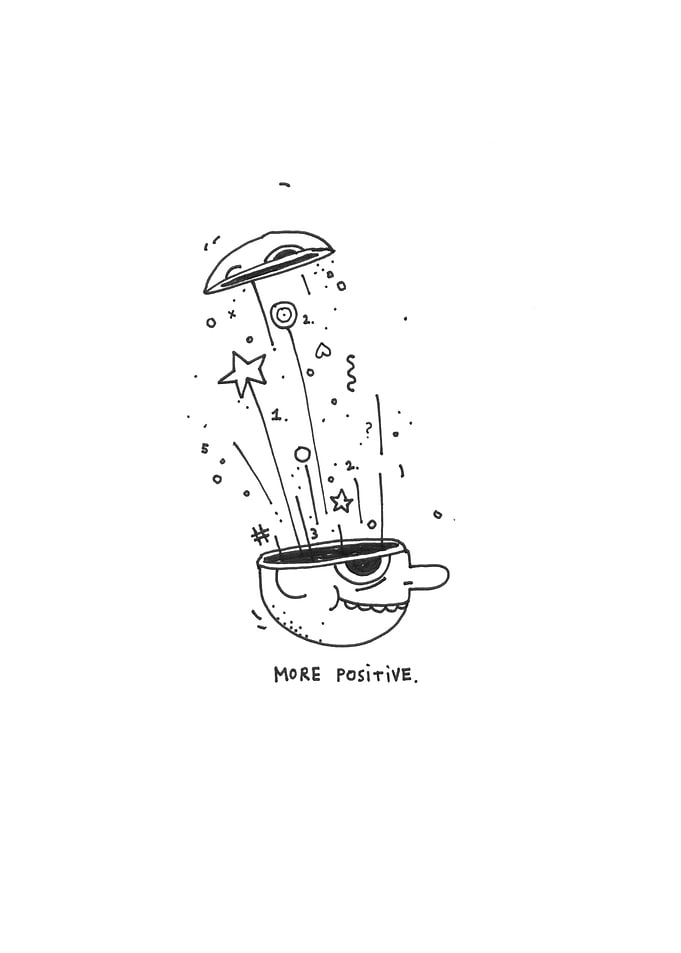 ,,More positive,,