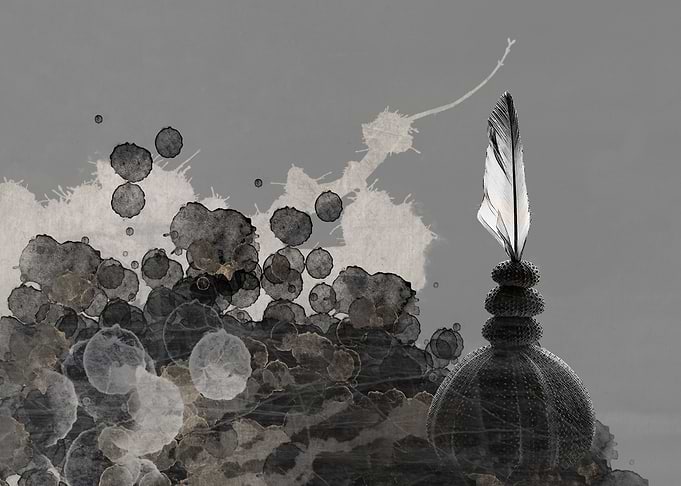 Broken feather
