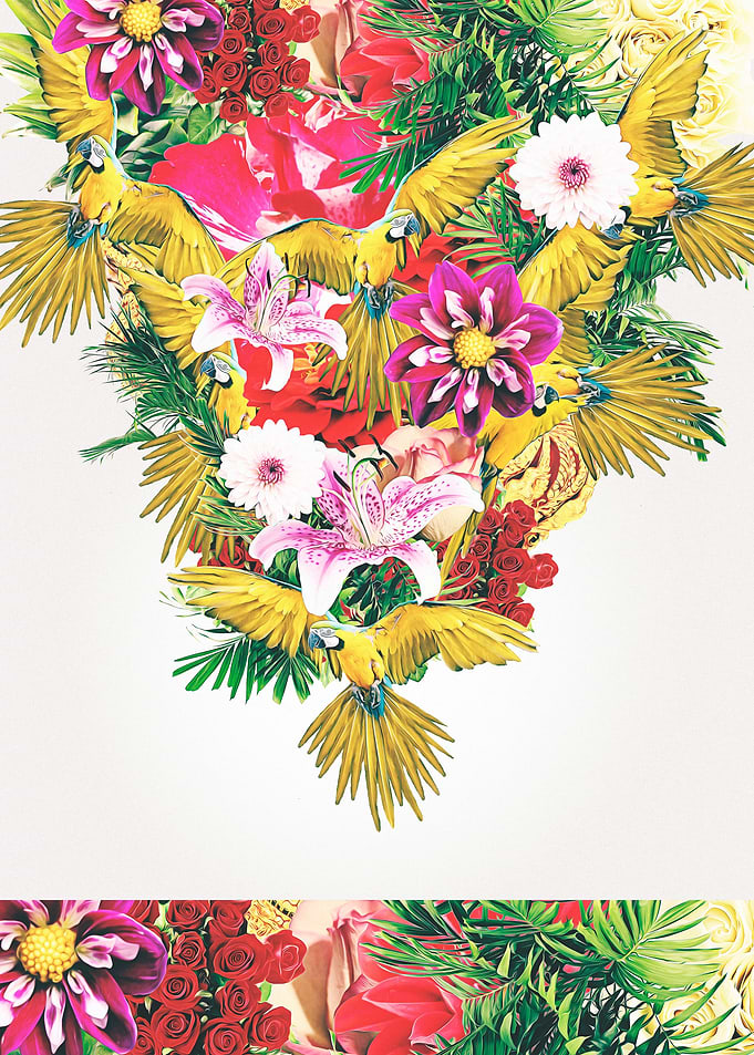 Parrot Floral