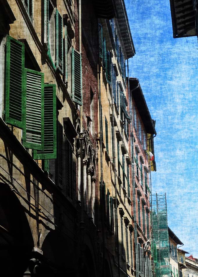 Streets of Pisa Italy