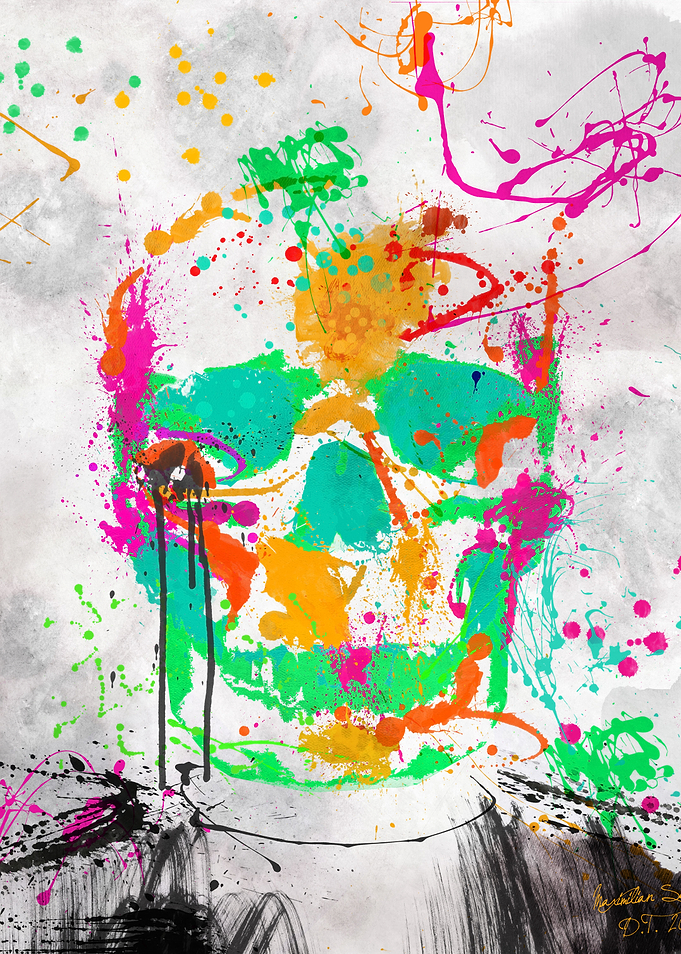 Dead Color Skull 2