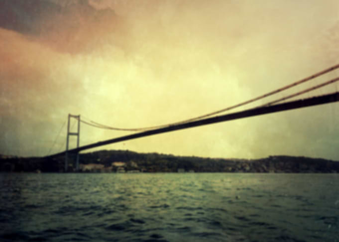 hazy bridge
