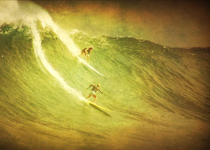 huge wave