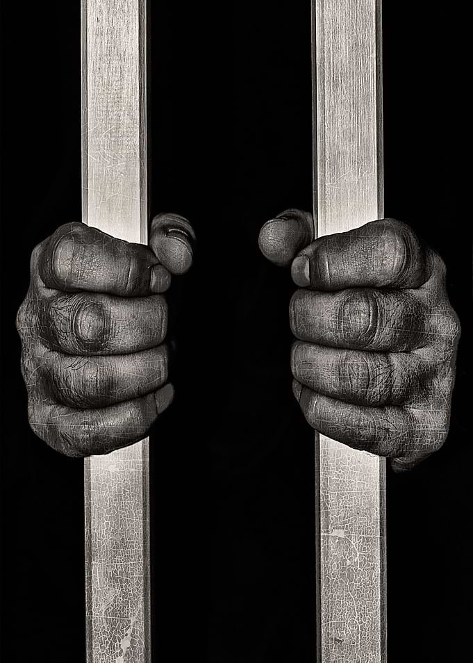 Behind bars