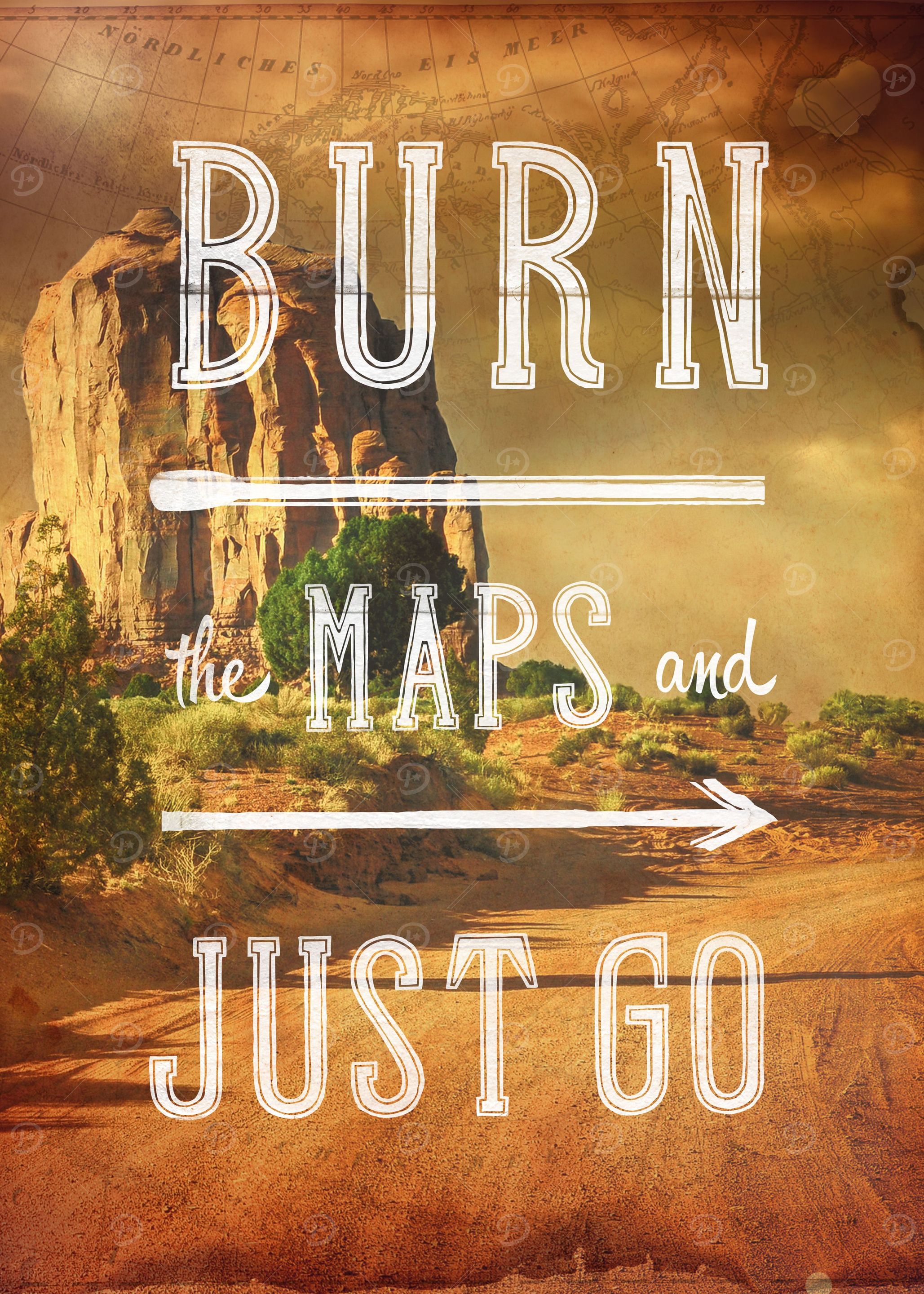 Burn the maps 3