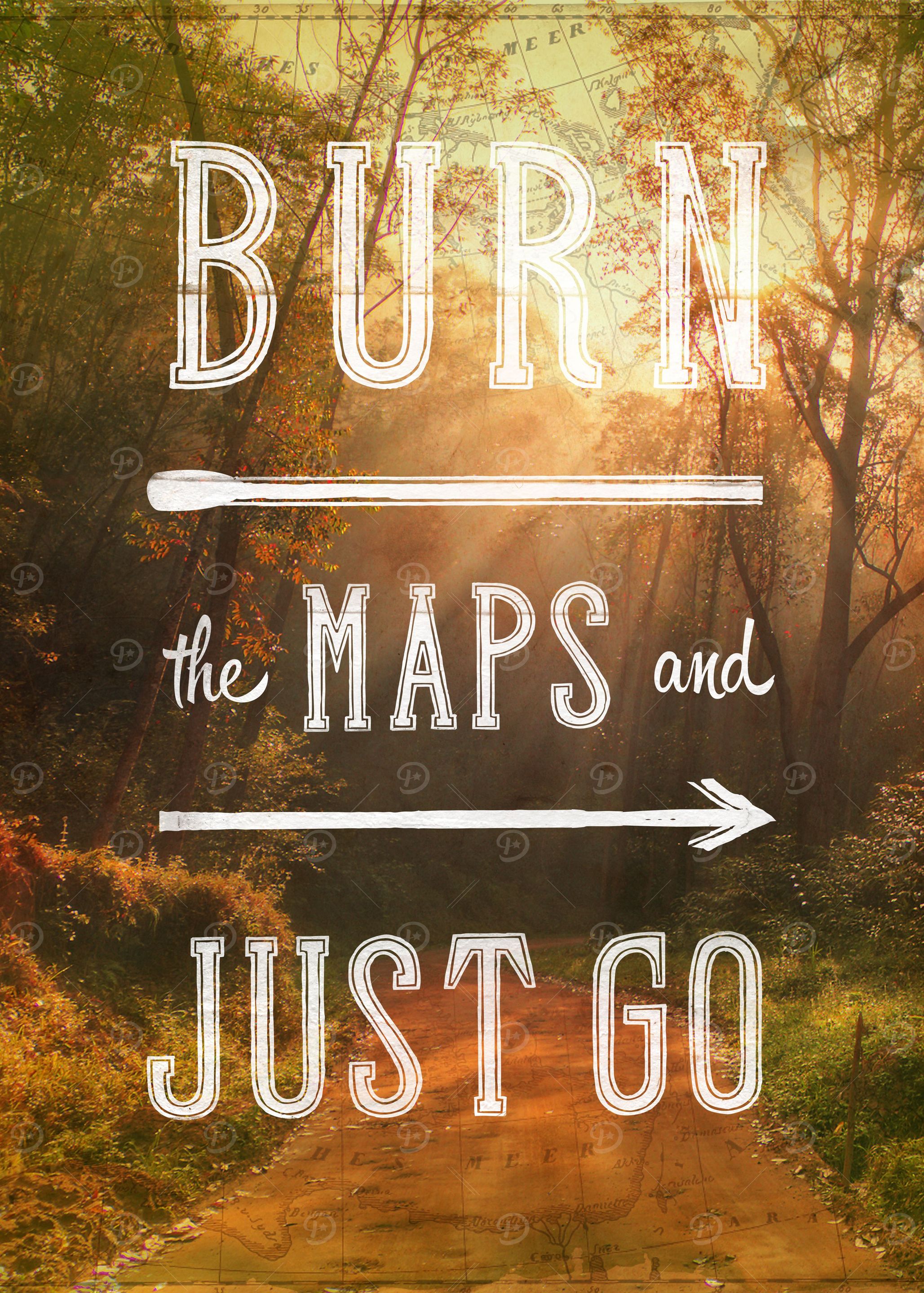 Burn the maps 1
