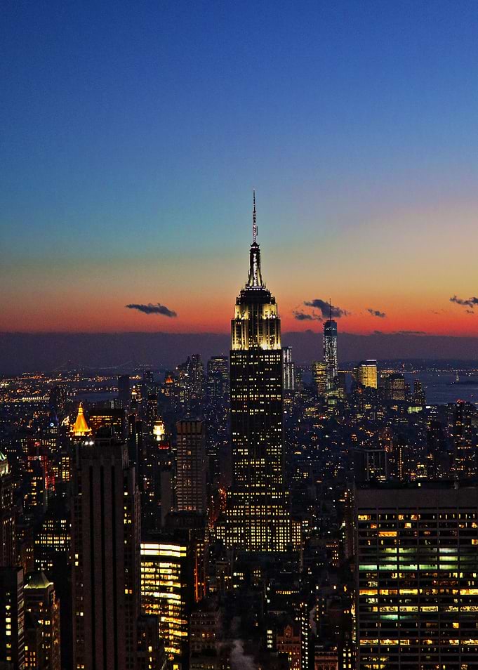 Empire State Building at Sunset/Twilight