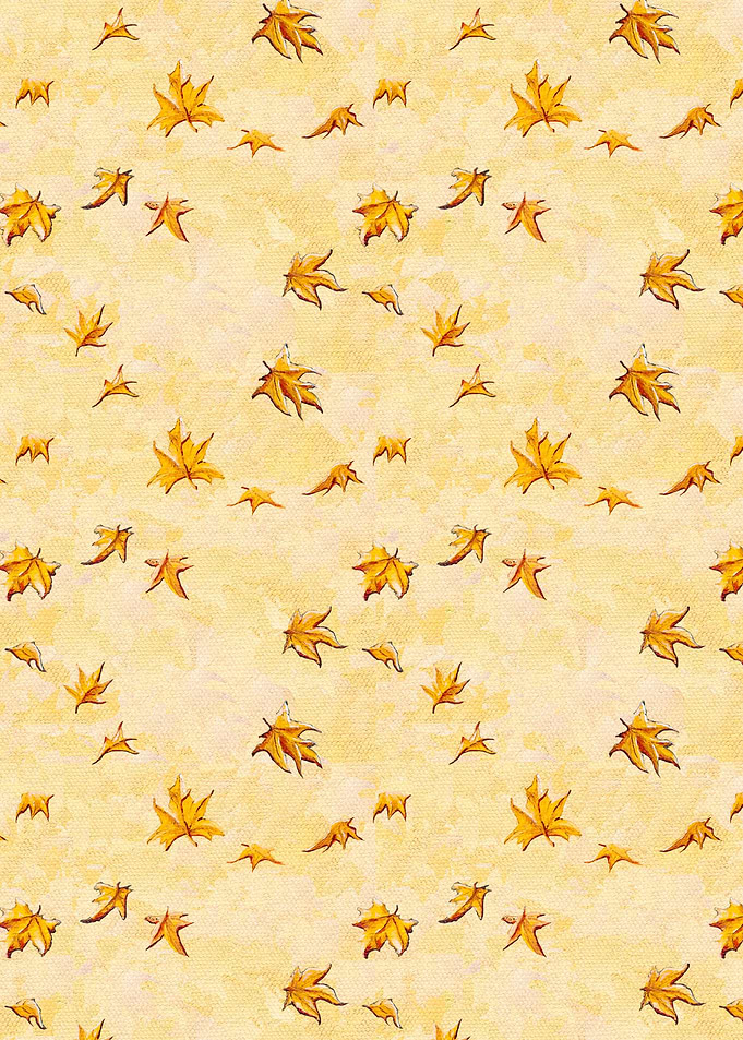Leaves Pattern (oil on canvas)