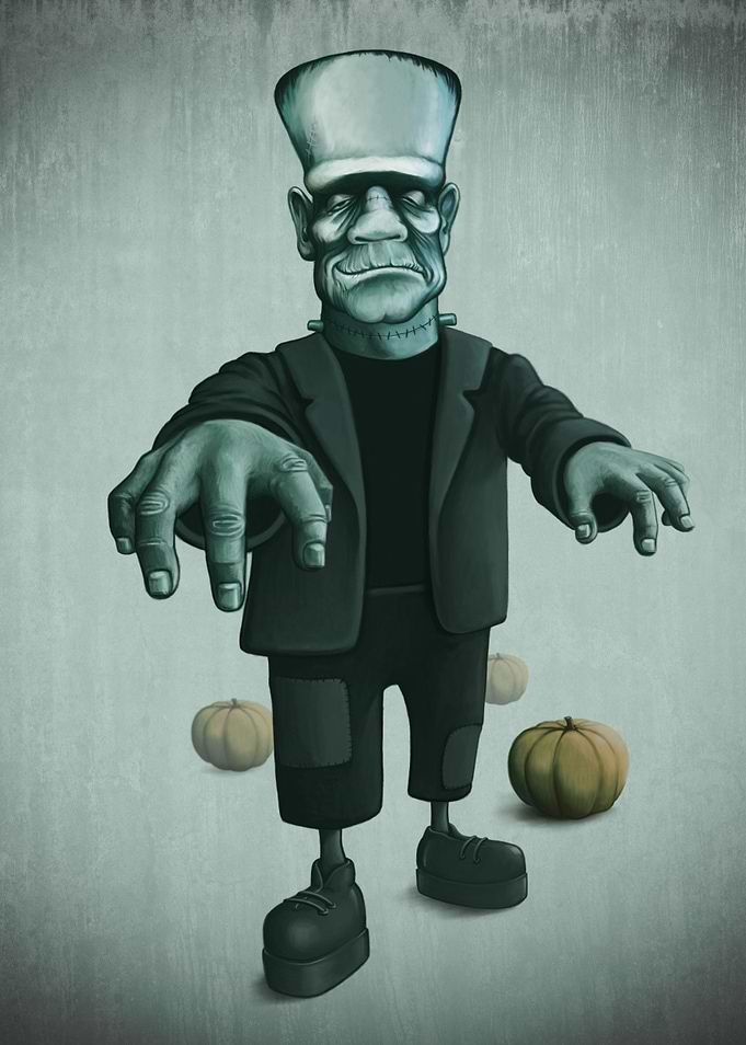 Frankenstein - Halloween creature series