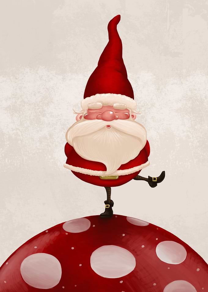 Gnome on fungus