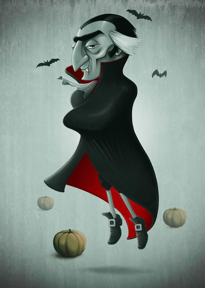 Vampire - Halloween creature series