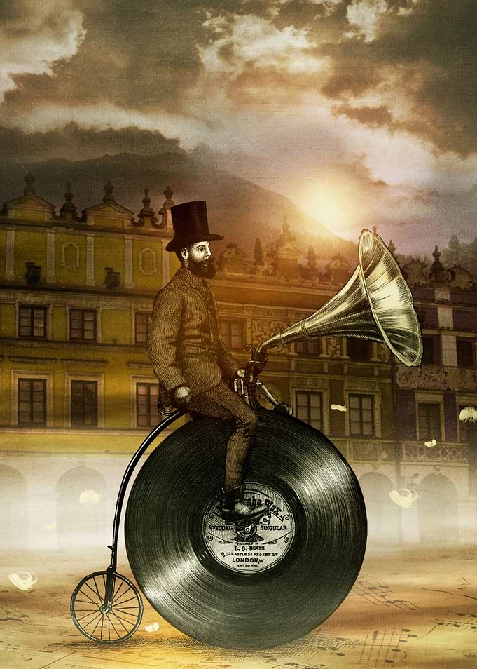 Music Man in the City a collaboration with Viviana Gonz ...