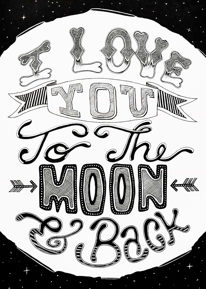The Moon and Back