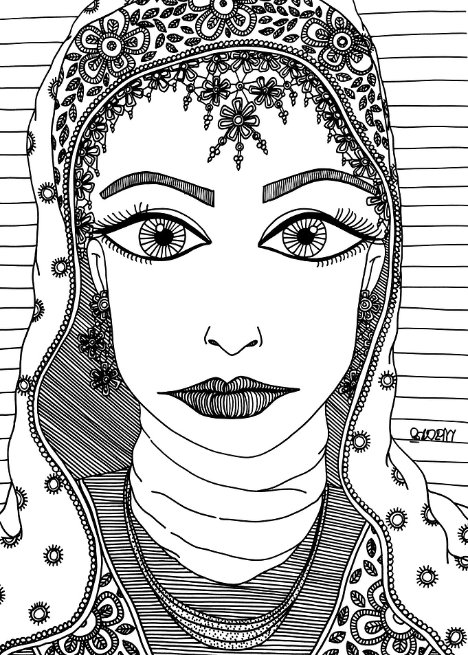 .afghan bride. [brides of middle