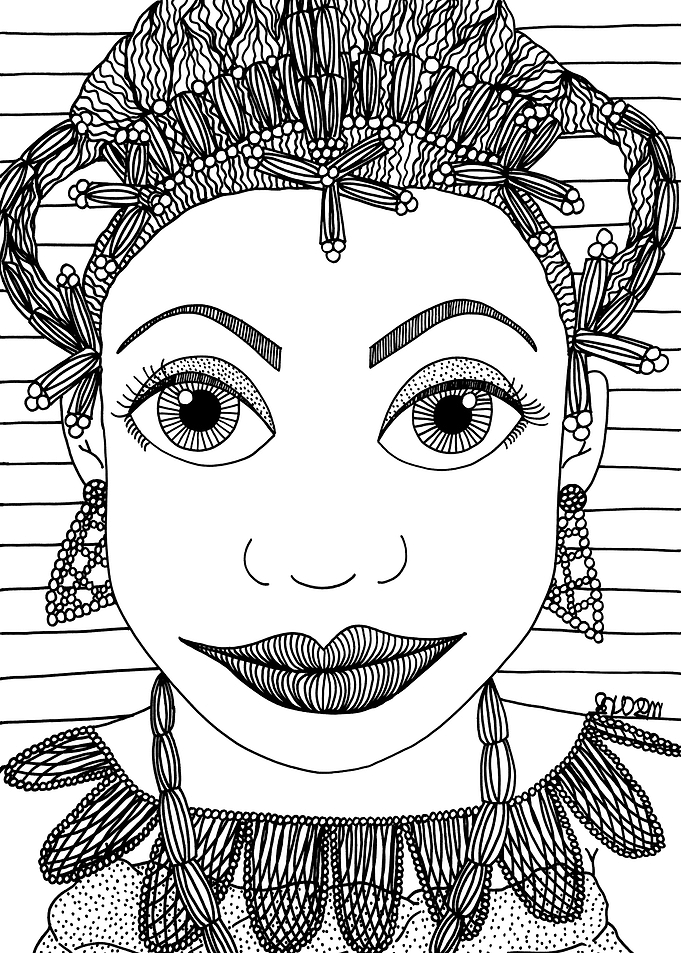 .nigerian bride. [brides of middle