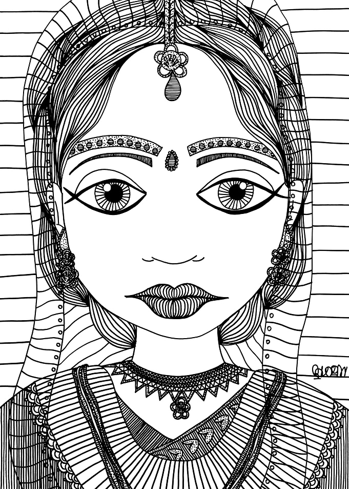 .nepalese bride. [brides of middle