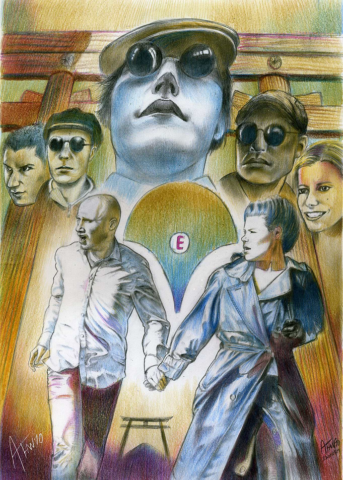 Alessandro Fantini, 'EDOnism', third poster, pencil, in ...