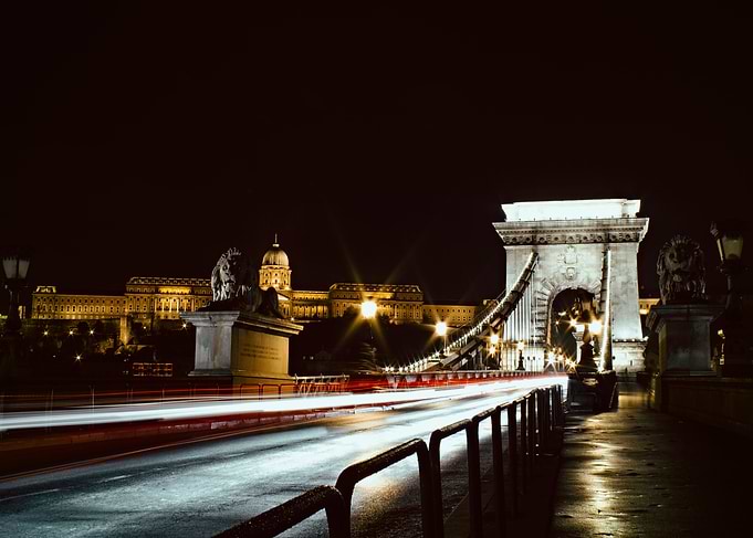 The Chain Bridge of Budapest
