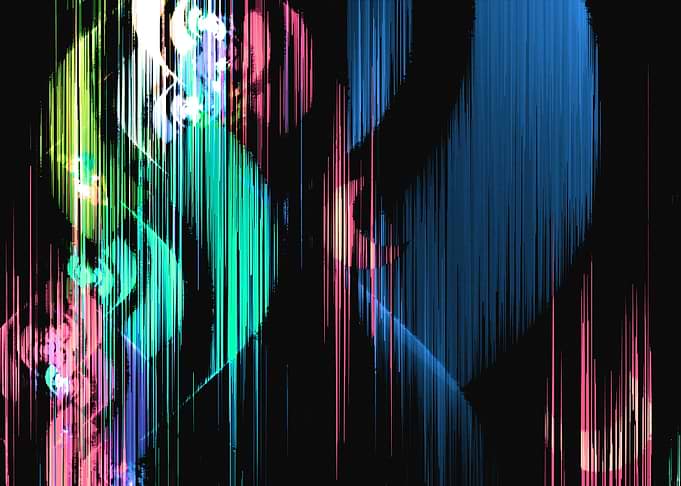 abstract shinning lines