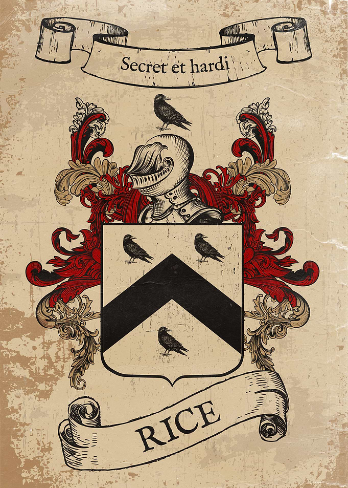 Rice Coat of Arms (Welsh)