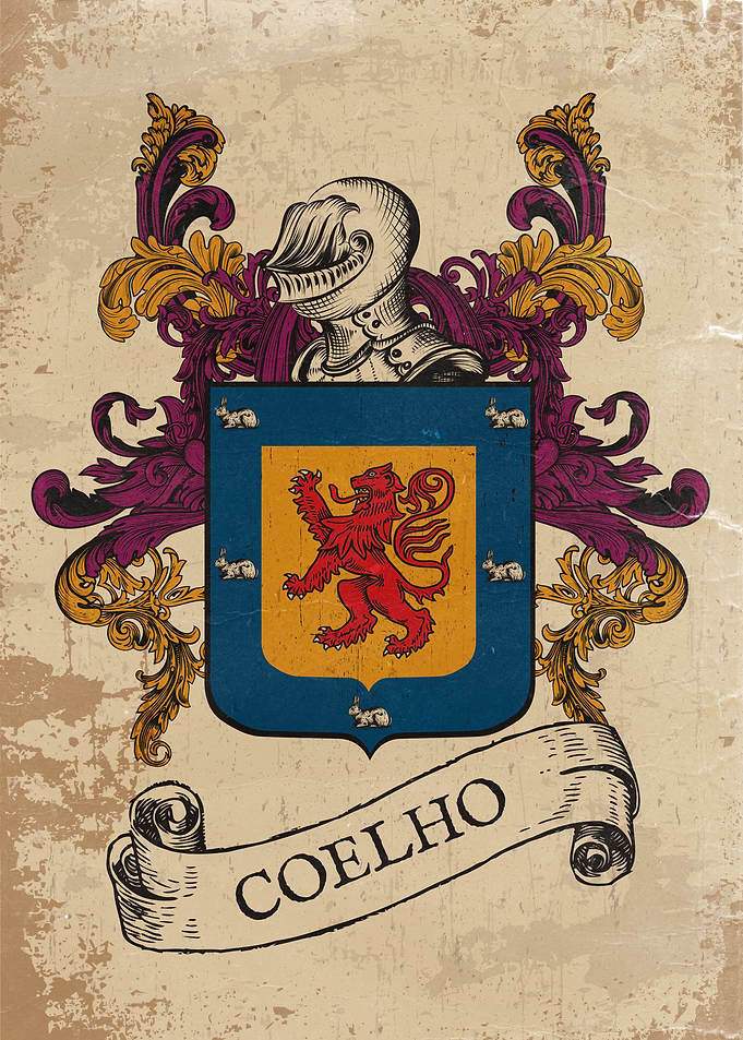 Coelho Coat of Arms (Portugal)