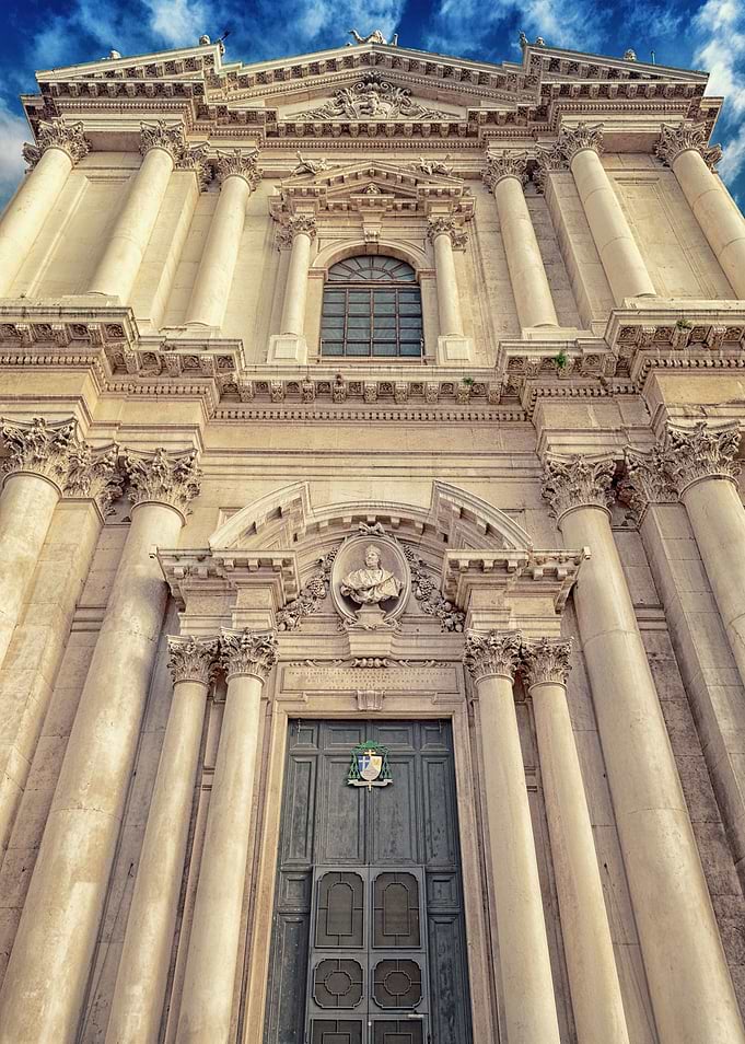 Facade of the cathedral