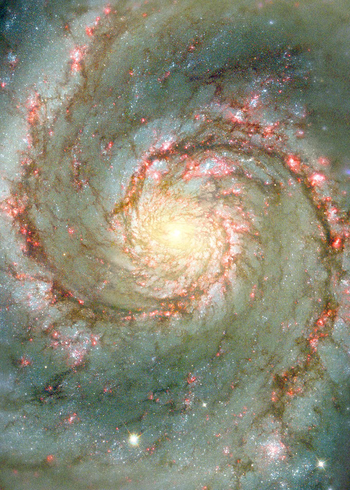 hubble spin This is a real photograph made from space b ...