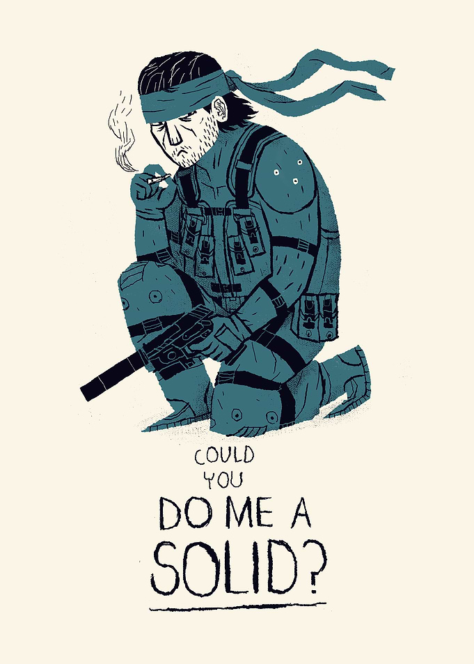 do me a solid.