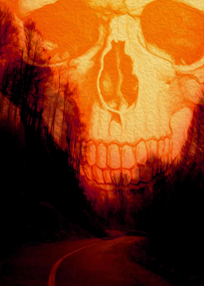 Skull Forest Poster