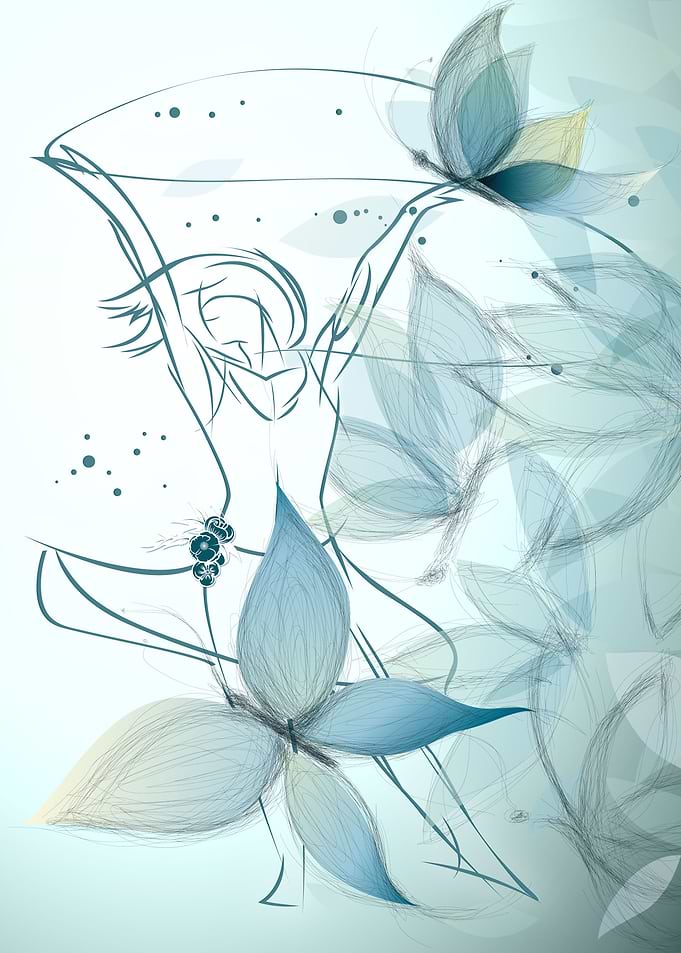 Le positive design dinamique du madame butterfly