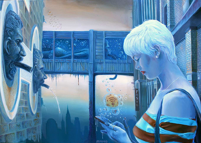 Alessandro Fantini #ANGSTag (2014) Oil on canvas, 35x50 ...