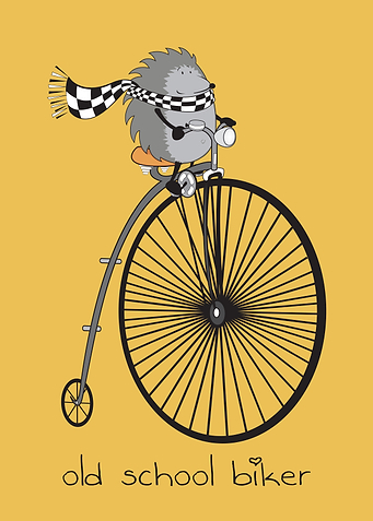 Old school biker