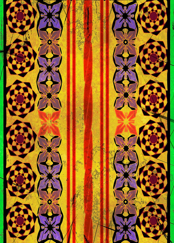Digital ornament pattern